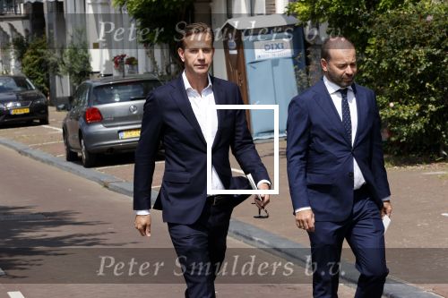 Amsterdam 22 juli 2021
Herdenkingsdienst van Peter R de Vries in Carre . Sven Sauve en Peter v d Vorst