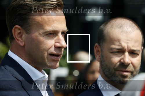 Amsterdam 22 juli 2021
Herdenkingsdienst van Peter R de Vries in Carre . Sven Sauve en Peter v d Vorst