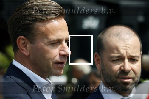 Amsterdam 22 juli 2021
Herdenkingsdienst van Peter R de Vries in Carre . Sven Sauve en Peter v d Vorst