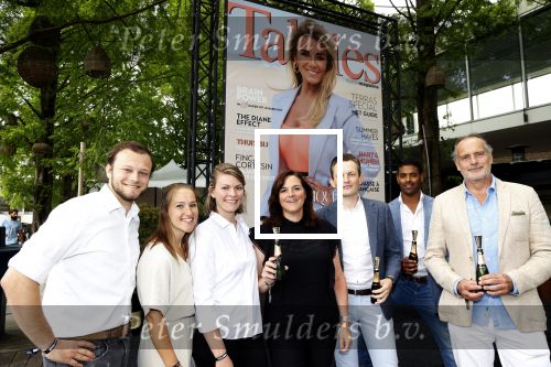Amsterdam 8 juli 2021
Terras feestje van Talkies bij Strand zuid. gasten Talkies