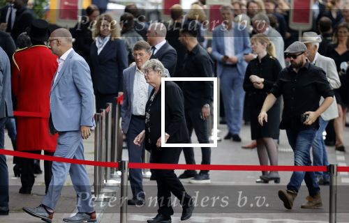 Amsterdam 22 juli 2021
Herdenkingsdienst van Peter R de Vries in Carre . ouders Tanja Groen