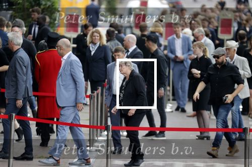 Amsterdam 22 juli 2021
Herdenkingsdienst van Peter R de Vries in Carre . ouders Tanja Groen
