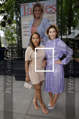 Amsterdam 8 juli 2021
Terras feestje van Talkies bij Strand zuid. Kristina Bozilovic en Winonah de Jong
