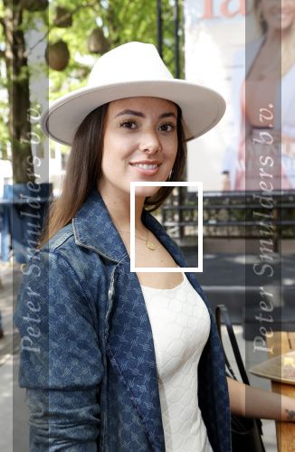 Amsterdam 8 juli 2021
Terras feestje van Talkies bij Strand zuid. Ex miss Nederland Zoey Ivory