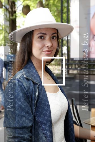 Amsterdam 8 juli 2021
Terras feestje van Talkies bij Strand zuid. Ex miss Nederland Zoey Ivory