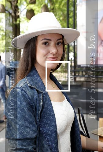 Amsterdam 8 juli 2021
Terras feestje van Talkies bij Strand zuid. Ex miss Nederland Zoey Ivory