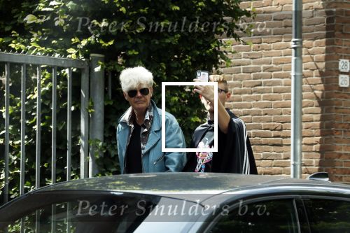 Laren 9 juli 2022
Ad Visser op terras en lopen door Laren