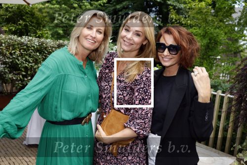 Amsterdam 14 juni 2022
 Presentatie shoeby kledinglijn van Lonneke Nooteboom bij Hotel Arena . Anouk Smulders Froukje de Both en Leontine Borsato