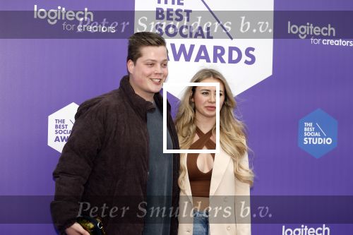 Amsterdam 25 mei 2022
Uitreiking best social awards in Amsterdam. Aron Korff en ......