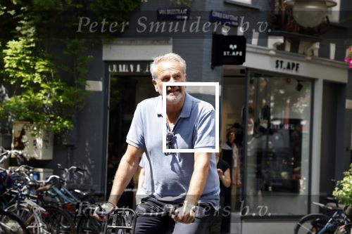 Amsterdam 2 juli 2022
Bert Kuizenga op zijn fiets in Amsterdam zuid