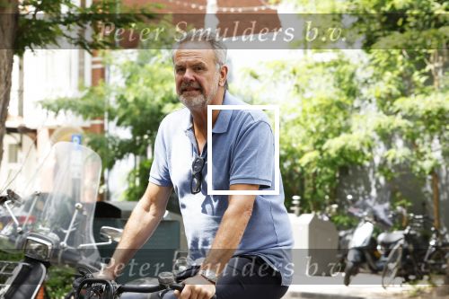 Amsterdam 2 juli 2022
Bert Kuizenga op zijn fiets in Amsterdam zuid