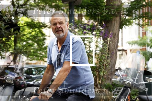 Amsterdam 2 juli 2022
Bert Kuizenga op zijn fiets in Amsterdam zuid