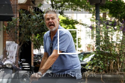 Amsterdam 2 juli 2022
Bert Kuizenga op zijn fiets in Amsterdam zuid