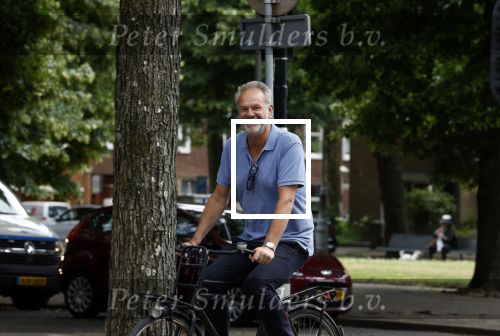 Amsterdam 2 juli 2022
Bert Kuizenga op zijn fiets in Amsterdam zuid