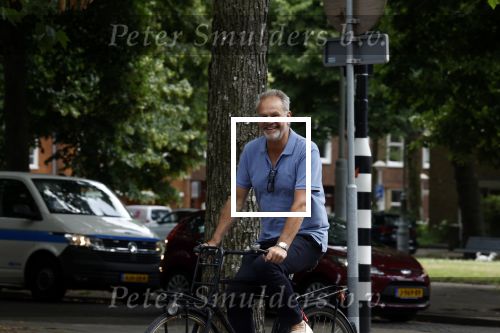 Amsterdam 2 juli 2022
Bert Kuizenga op zijn fiets in Amsterdam zuid