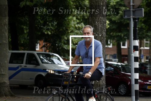 Amsterdam 2 juli 2022
Bert Kuizenga op zijn fiets in Amsterdam zuid