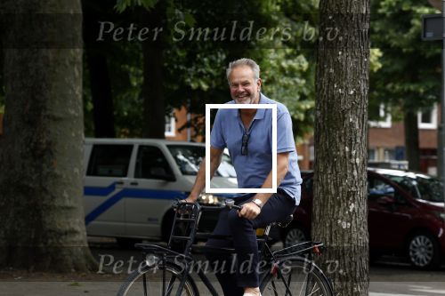 Amsterdam 2 juli 2022
Bert Kuizenga op zijn fiets in Amsterdam zuid