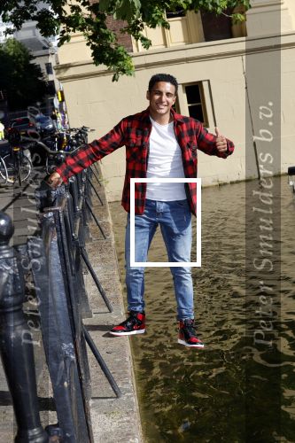 Den Haag 1 juni 2022
Boer Ayoub bij de hofvijver