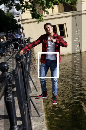 Den Haag 1 juni 2022
Boer Ayoub bij de hofvijver