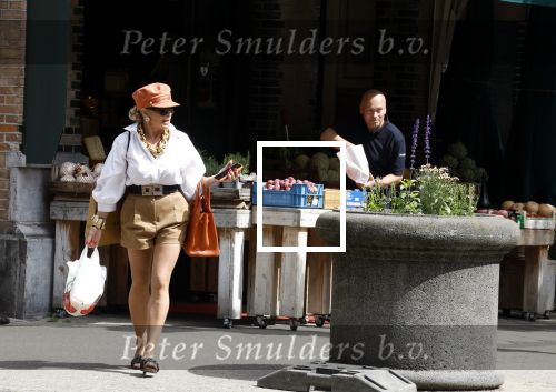 Amsterdam 5 juli 2022
Connie Witteman komt haar eigen hond tegen op de corneliss chuytstraat  die door uitlaatservice uitgelaten wordt