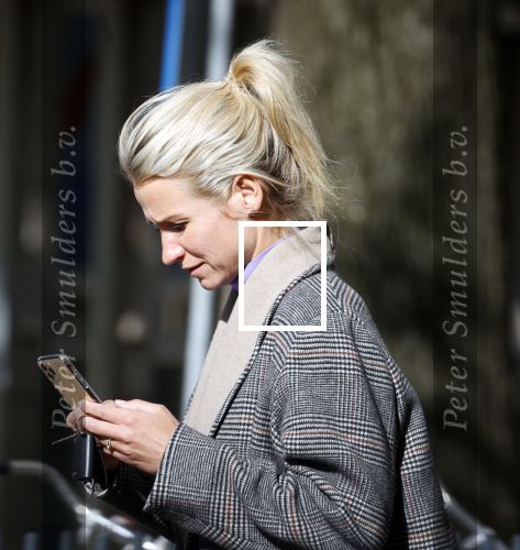 Amsterdam 21 april 2020
Dionne Stax op straat in Amsterdam.