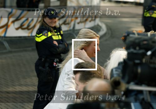 Maastricht 27 april 2022
Koningsdag wordt dit jaar in Maastricht gevierd .   Dionne Stax lopen over de route