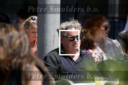Amsterdam 4 juli 2022
Dirk Zeelenberg op terras.