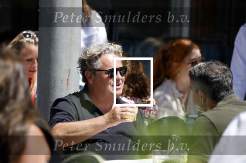 Amsterdam 4 juli 2022
Dirk Zeelenberg op terras.
