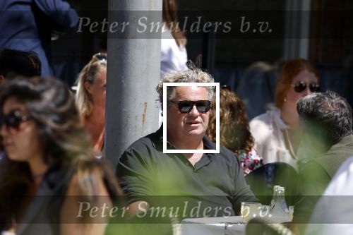 Amsterdam 4 juli 2022
Dirk Zeelenberg op terras.
