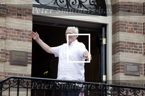 Hilversum 25 juni 2022
Ernst daniel Smid met zijn vriendin en zijn zwangere dochter Coosje