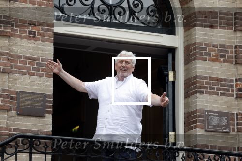 Hilversum 25 juni 2022
Ernst daniel Smid met zijn vriendin en zijn zwangere dochter Coosje