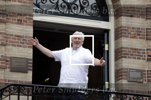 Hilversum 25 juni 2022
Ernst daniel Smid met zijn vriendin en zijn zwangere dochter Coosje