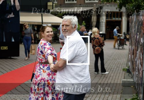 Hilversum 25 juni 2022
Ernst daniel Smid met zijn vriendin en zijn zwangere dochter Coosje