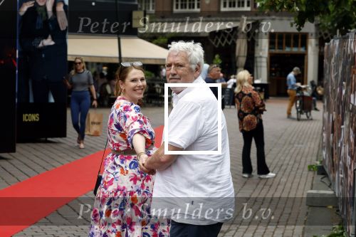 Hilversum 25 juni 2022
Ernst daniel Smid met zijn vriendin en zijn zwangere dochter Coosje