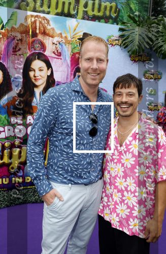 Amsterdam 3 juli 2022
Premiere de Grote slijmfilm in pathe Arena .
Ferdi Stofmeel en Geza Weisz
