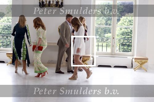 Den Haag 24 juni 2022
Het jaarlijkse fotouurtje in paleis Noordeinde. Aanwezig Koning Willem Alexander Koningin Maxima Prinses Amalia Prinses Alexia en Prinses Ariane