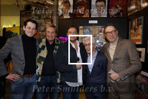 Hoorn 18 maart 2022
Openning expositie Henny Huisman in het museum van de 20e eeuw in Hoorn . henny met Tino Martin Jacques d Ancona en Peter Douglas