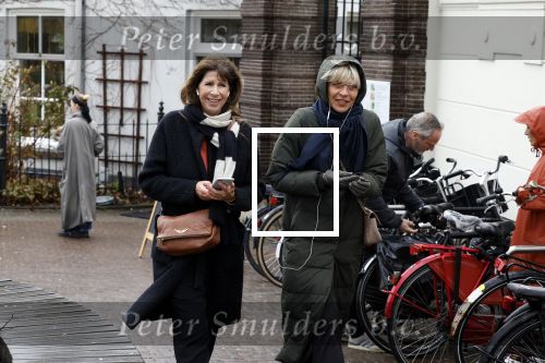 Amsterdam 31 maart 2022
Isa Hoes en Medina Schuurman op straat in Amsterdam