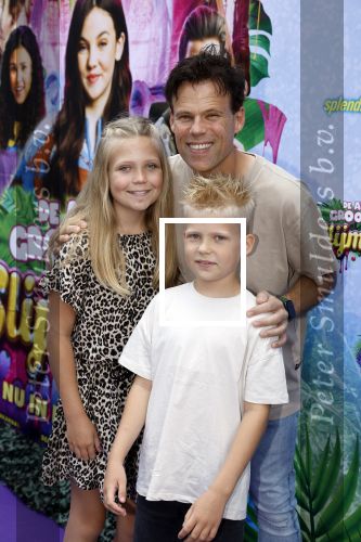 Amsterdam 3 juli 2022
Premiere de Grote slijmfilm in pathe Arena .
Jaap Kwakman met zijn kinderen