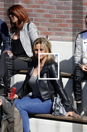 Utrecht 27 maart 2022
Bij voetbalclub DHSC in Utrecht wordt een dag georganiseerd waar geld opgehaald wordt voor Ukraine. Rachel Hazes en Jacqueline Laats