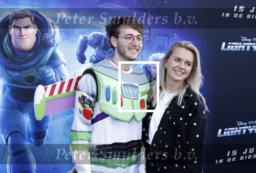 Amsterdam 12 juni 2022
Premiere Lightning (pixar) in Pathe Amsterdam noord.
Jeremy Frieser met vriendin Roos Jansen