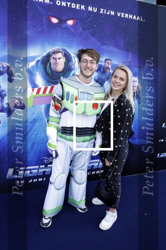 Amsterdam 12 juni 2022
Premiere Lightning (pixar) in Pathe Amsterdam noord.
Jeremy Frieser met vriendin Roos Jansen