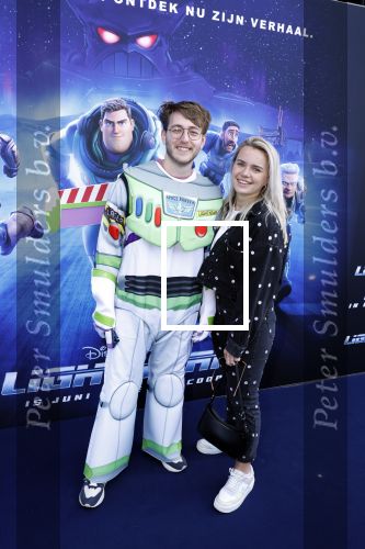 Amsterdam 12 juni 2022
Premiere Lightning (pixar) in Pathe Amsterdam noord.
Jeremy Frieser met vriendin Roos Jansen