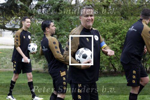 Rotterdam 30 maart 2022
Voetgolf tournooi van Life after Footbaal LAF op golfbaan SEVE in Rotterdam. John v d Brom