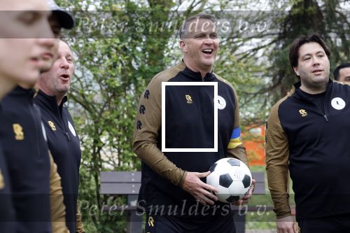 Rotterdam 30 maart 2022
Voetgolf tournooi van Life after Footbaal LAF op golfbaan SEVE in Rotterdam. John v d Brom