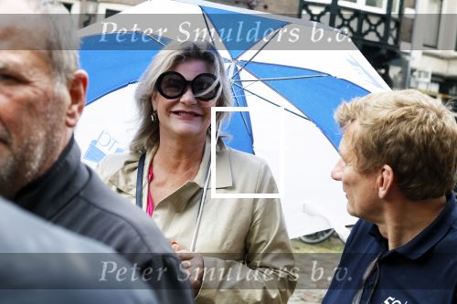 Amsterdam 8 juni 2022
Justine Marcella  bij event Majoor Boshardt op de wallen . Ook koningin Maxima is aanwezig