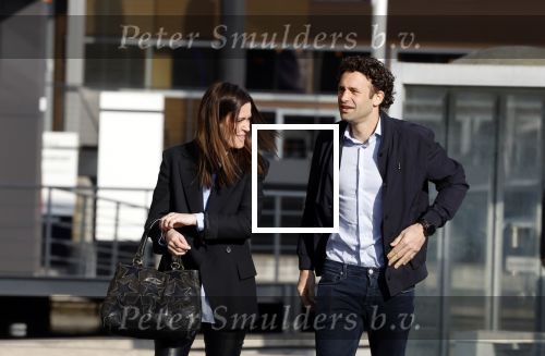 Hilversum 23 maart 2022
Bijeenkomst van alle RTL Presentatoren bij RTL op het mediapark. Kirsten Westrik met haar zwager Pepijn Crone