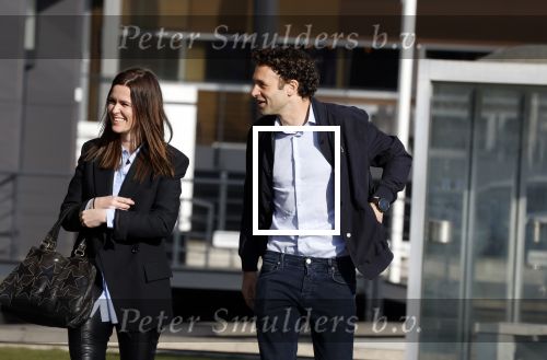 Hilversum 23 maart 2022
Bijeenkomst van alle RTL Presentatoren bij RTL op het mediapark. Kirsten Westrik met haar zwager Pepijn Crone