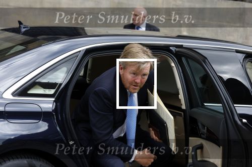 Amsterdam 14 juni 2022
Koning Willem Alexander en prinses Beatrix arriveren beide in hun audi A8 bij het paleis op de dam.