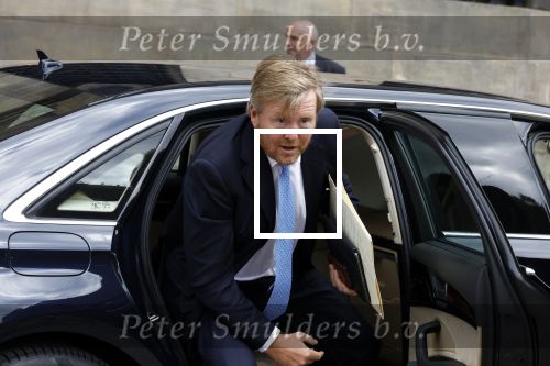 Amsterdam 14 juni 2022
Koning Willem Alexander en prinses Beatrix arriveren beide in hun audi A8 bij het paleis op de dam.